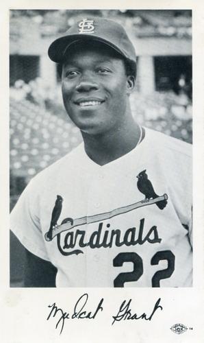 1969 St. Louis Cardinals Photocards #NNO Mudcat Grant Front