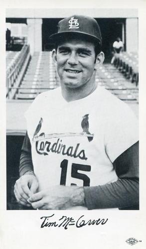 1969 St. Louis Cardinals Photocards #NNO Tim McCarver Front