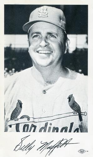 1969 St. Louis Cardinals Photocards #NNO Billy Muffett Front