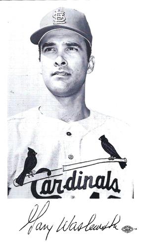 1969 St. Louis Cardinals Photocards #NNO Gary Waslewski Front