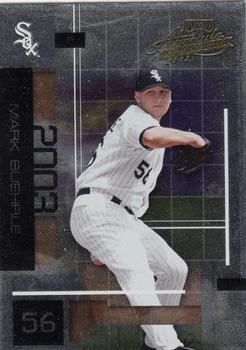 2003 Playoff Absolute Memorabilia #115 Mark Buehrle Front
