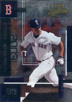 2003 Playoff Absolute Memorabilia #81 Rickey Henderson Front
