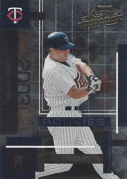 2003 Playoff Absolute Memorabilia #198 Lew Ford Front