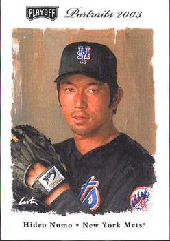 2003 Playoff Portraits #140 Hideo Nomo Front
