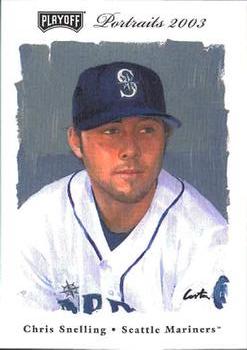 2003 Playoff Portraits #79 Chris Snelling Front
