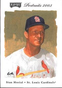 2003 Playoff Portraits #84 Stan Musial Front