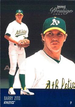 2003 Playoff Prestige #59 Barry Zito Front