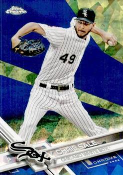 2017 Topps Chrome Sapphire Edition #9 Chris Sale Front
