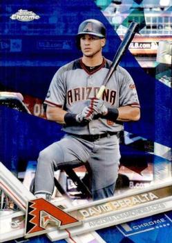 2017 Topps Chrome Sapphire Edition #26 David Peralta Front