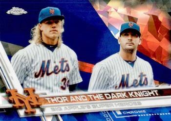 2017 Topps Chrome Sapphire Edition #32 Thor and the Dark Knight Front