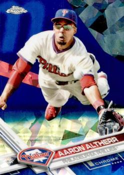 2017 Topps Chrome Sapphire Edition #66 Aaron Altherr Front