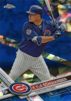 2017 Topps Chrome Sapphire Edition #73 Kyle Schwarber Front