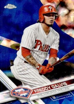 2017 Topps Chrome Sapphire Edition #88 Freddy Galvis Front