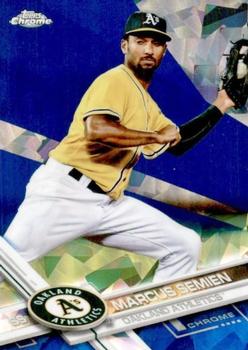 2017 Topps Chrome Sapphire Edition #97 Marcus Semien Front