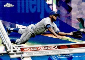 2017 Topps Chrome Sapphire Edition #107 Howie Kendrick Front