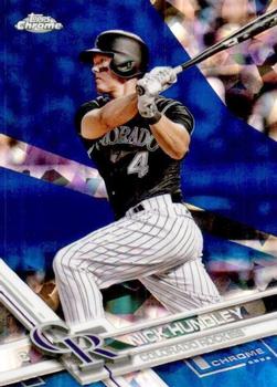 2017 Topps Chrome Sapphire Edition #108 Nick Hundley Front