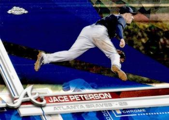 2017 Topps Chrome Sapphire Edition #133 Jace Peterson Front