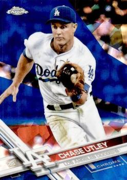 2017 Topps Chrome Sapphire Edition #134 Chase Utley Front
