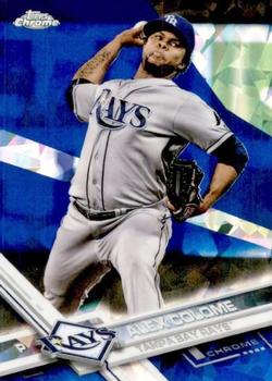 2017 Topps Chrome Sapphire Edition #156 Alex Colome Front