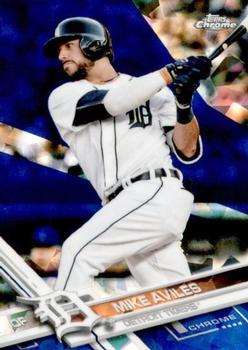2017 Topps Chrome Sapphire Edition #240 Mike Aviles Front