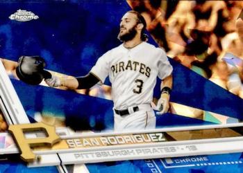 2017 Topps Chrome Sapphire Edition #250 Sean Rodriguez Front