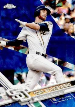 2017 Topps Chrome Sapphire Edition #264 Cory Spangenberg Front