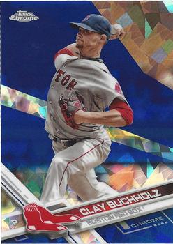 2017 Topps Chrome Sapphire Edition #267 Clay Buchholz Front