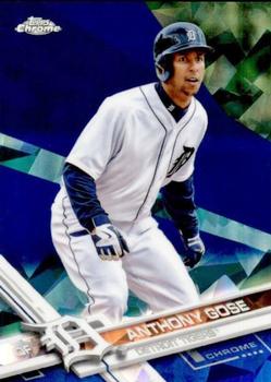 2017 Topps Chrome Sapphire Edition #268 Anthony Gose Front
