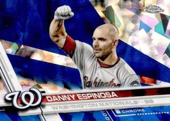 2017 Topps Chrome Sapphire Edition #327 Danny Espinosa Front
