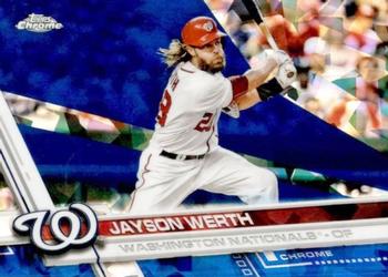 2017 Topps Chrome Sapphire Edition #366 Jayson Werth Front
