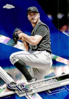 2017 Topps Chrome Sapphire Edition #371 Chad Bettis Front