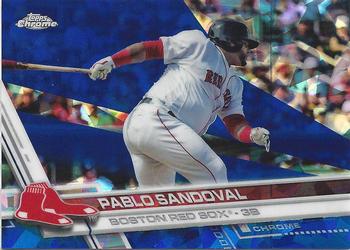 2017 Topps Chrome Sapphire Edition #392 Pablo Sandoval Front