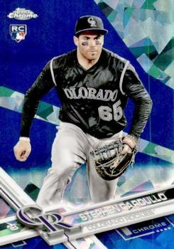 2017 Topps Chrome Sapphire Edition #397 Stephen Cardullo Front