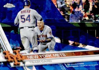2017 Topps Chrome Sapphire Edition #426 New York Mets Front