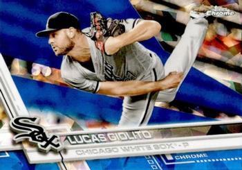 2017 Topps Chrome Sapphire Edition #432 Lucas Giolito Front