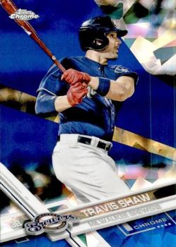 2017 Topps Chrome Sapphire Edition #452 Travis Shaw Front