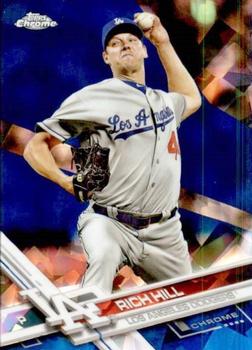 2017 Topps Chrome Sapphire Edition #462 Rich Hill Front