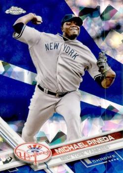 2017 Topps Chrome Sapphire Edition #474 Michael Pineda Front