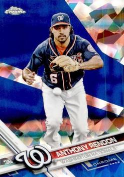 2017 Topps Chrome Sapphire Edition #483 Anthony Rendon Front