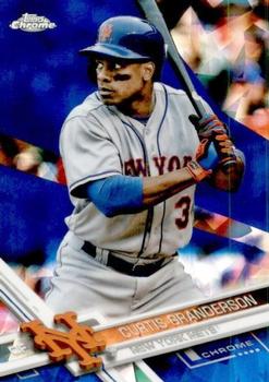 2017 Topps Chrome Sapphire Edition #525 Curtis Granderson Front