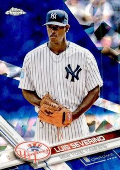 2017 Topps Chrome Sapphire Edition #544 Luis Severino Front