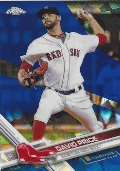 2017 Topps Chrome Sapphire Edition #548 David Price Front