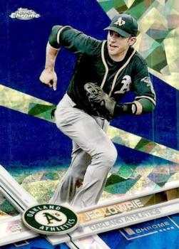 2017 Topps Chrome Sapphire Edition #578 Jed Lowrie Front