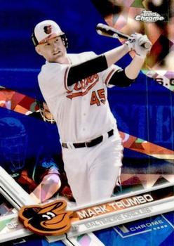 2017 Topps Chrome Sapphire Edition #616 Mark Trumbo Front