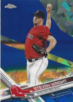 2017 Topps Chrome Sapphire Edition #622 Steven Wright Front