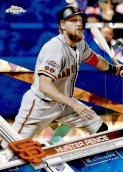 2017 Topps Chrome Sapphire Edition #633 Hunter Pence Front