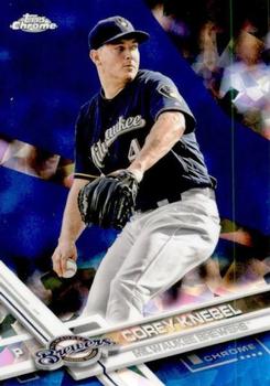 2017 Topps Chrome Sapphire Edition #646 Corey Knebel Front