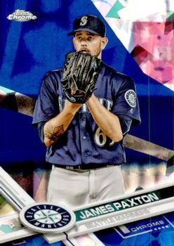 2017 Topps Chrome Sapphire Edition #658 James Paxton Front