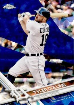 2017 Topps Chrome Sapphire Edition #687 Tyler Collins Front