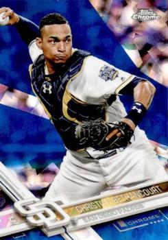 2017 Topps Chrome Sapphire Edition #697 Christian Bethancourt Front